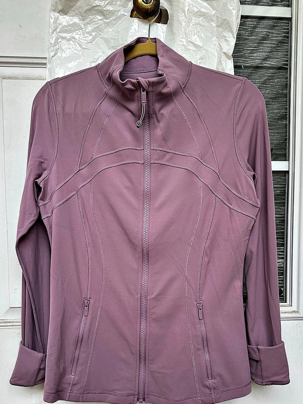 Lululemon Define Jacket | Size 12 | Dusty Purple / Mauve | Like New